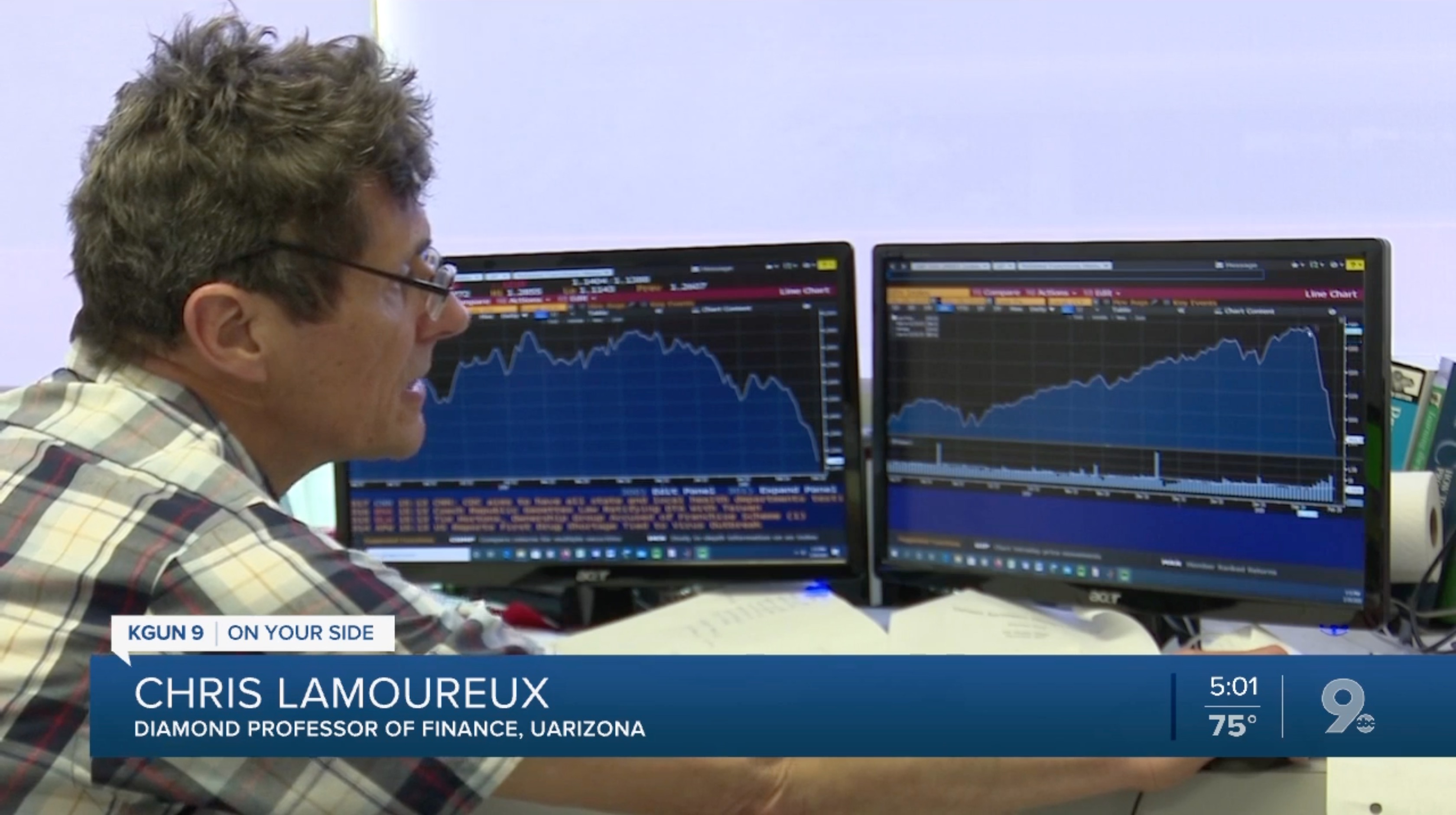 Chris Lamoureux, Diamond Professor of Finance at the University of Arizona